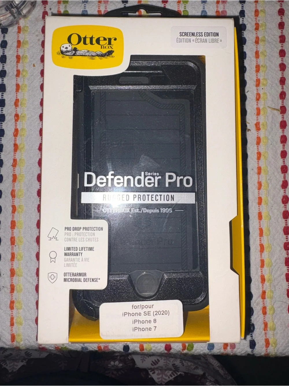 OtterBox Defender Pro Rugged Black iPhone Case